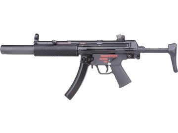 Airsoftový samopal Apache MP5 SD3 - celokov, open bolt, GBB, WE