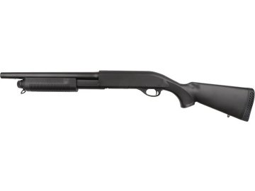 CYM Airsoft brokovnice M870 s pevnou ABS pažbou, krátká (CM.350) 01