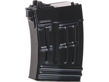 Wet WE plynový zásobník pro WE SVD GBBR, 22 BBs - Černá 01