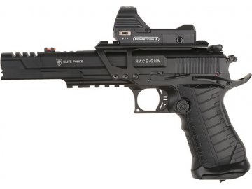 Airsoftová pistole EF Race Gun - celokov, CO2, GBB, Umarex