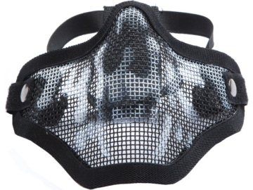 ASG ASG Face protector mřížkový Skull Černá 01