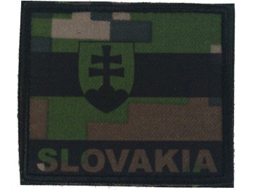 Textilní nášivka vlajka SK bojová - lesní, Army