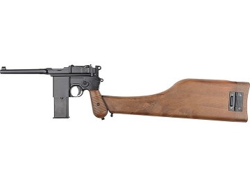 WE Airsoftová pistole WE 712, celokov, blowback, full auto 01