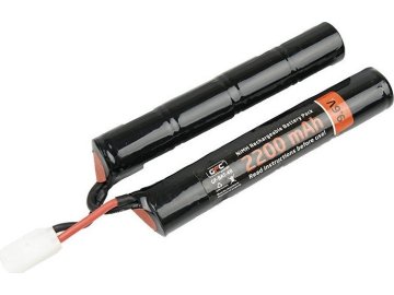 GFE NiMH 9,6V 2200mAh battery - 2pcs 01