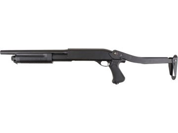 CYM Airsoft brokovnice M870 se sklopnou pažbou, krátká, ABS (CM.352) 01