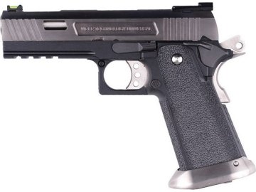 Wet Airsoftová pistole HI-CAPA 4.3 Allosaurus - celokov, blowback - stříbrná 01