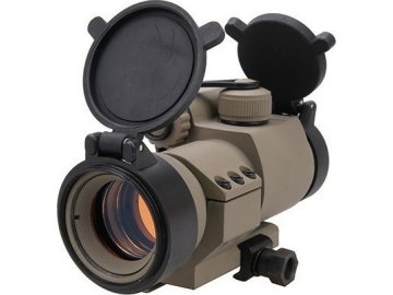 Amo Kolimátor M2  plus  montáž, červený bod, regulace nasvícení, pískový 01