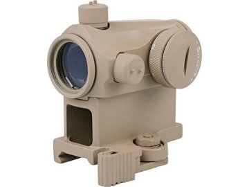 Amo Replica 20mm A1 collimator sight with QD mount - tan 01