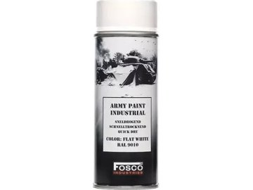 Fos Barva ARMY ve spreji 400ml RAL 9010 BÍLÁ 01