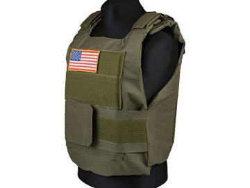 GFT Personal Body Armor tactical vest - olive green 01
