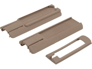Elm Set of RIS rail covers - tan 01