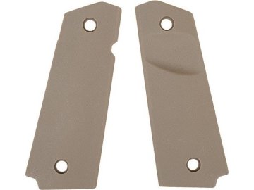 FMA Střenky pro Colt 1911 Linings - Dark earth, FMA 01