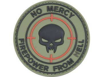 GFT 3D Patch - NO MERCY – KINETIC WORKING GROUP - Olive 01