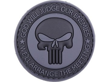 GFT 3D Patch – God Will Judge Our Enemies - black 01