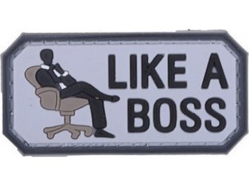 3D nášivka Like a boss, GFC