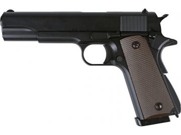 Airsoftová pistole M1911 - kov, CO2, KJ Works