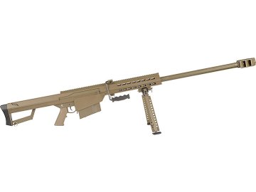 SWL Odstřelovací puška Barrett M82A1 DMR - dvojnožka, Snow wolf, SW-02 01