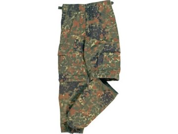 Kalhoty dětské US BDU ZIP-OFF - Flecktarn, Mil-Tec