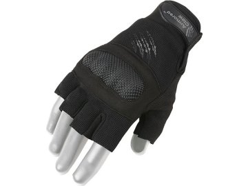 ACL Taktické poloprsté rukavice Shield - černé, Armored Claw 01
