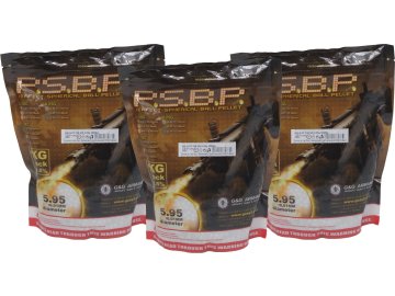 G&G Armament Kuličky G&G 0,28g, 3550bb, 11+1 zdarma 01