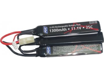 Li-Pol akumulátor ASG 11,1V 1300mAh - 3 díly