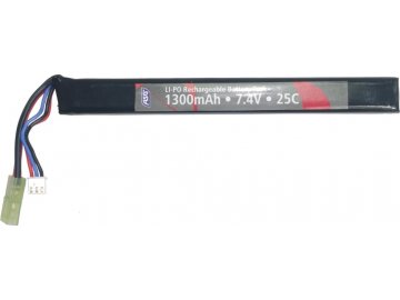 Li-pol akumulátor ASG 7,4V 1300mAh