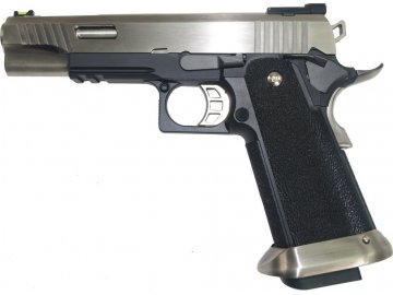 Airsoftová pistole Hi-Capa 5.1 WET-Rex SV - stříbrná, celokov, GBB, WE