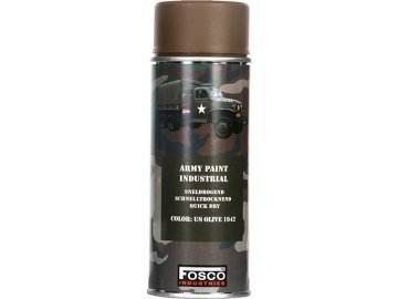 Fos Barva ARMY ve spreji 400ml US OLIVE 1942 01