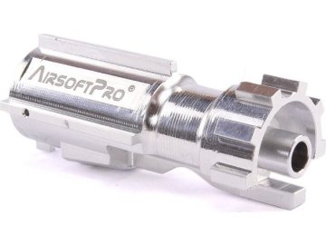 AIRSOFTPRO Kovová CNC nabíjecí tryska/pístnice pro WE M4, 416 GBB 01