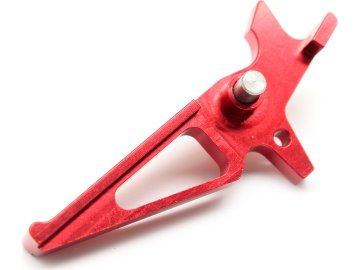 BGD CNC odlehčená spoušť pro M4 - červená 01