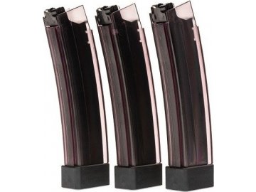 ASG Set of 3 Low-Cap Smoky Magazines (75 BBs) for Scorpion EVO 3 - A1 Replicas 01