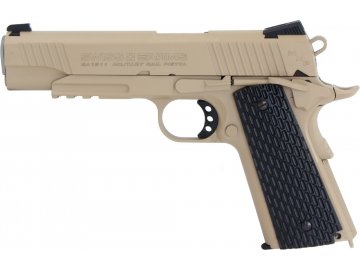 Colt 1911 - TAN, 4,5mm, CO2, GNB, Swiss Arms