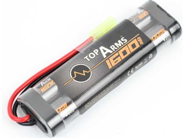 Akumulátor TopArms NiMH 9,6V 1600mAh - Mini block