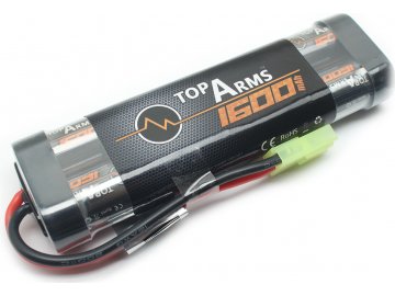 Akumulátor TopArms NiMH 9,6V 1600mAh - Mini block