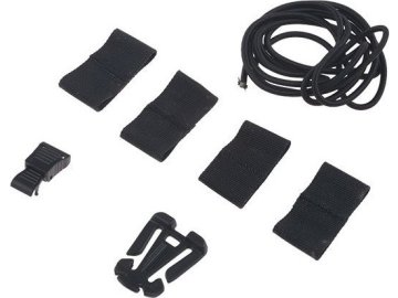 FMA Upevňovací sada maskování a příslušenství na helmu - černá 01