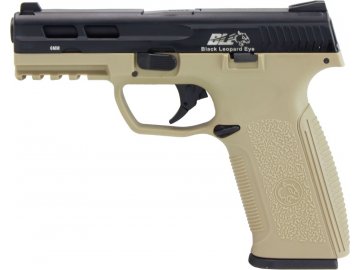 Airsoftová pistole BLE XAE - Two Tone, celokov, GBB, ICS