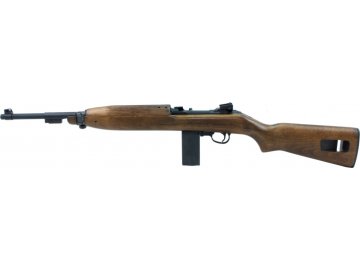 Airsoftová zbraň M1A1 Carbine - celokov, dřevo, CO2, GBB, King arms