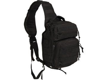 Mil-Tec Batoh MOLLE na jedno rameno Černý Černá 01