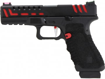 Airsoftová pistole Scorpion - kovový závěr, CO2, GBB, APS