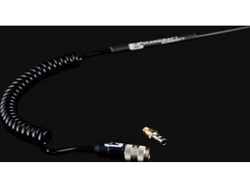 HPA kroucená tlaková hadice s adaptérem pro zásobník - WE/KJW závit, Mancraft