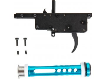 Action Army Reinforced steel Zero Trigger System trigger assembly + Action Army aluminium piston for VSR-10 replicas 01