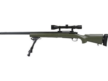 SWL SW-04J Army sniper rifle replica (with scope and bipod) - olive 01