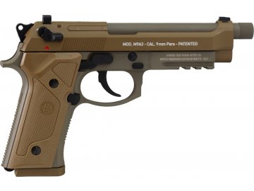 Airsoftová pistole Beretta M9 A3 - kovový závěr, CO2, GBB, Umarex