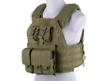 GFT Plate Carrier Tactical Vest - Olive Drab 01