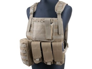 GFT Taktická vesta MBSS Plate Carrie - Coyote, GFC 01