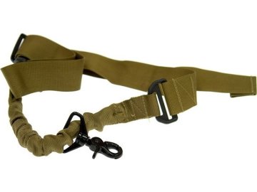 GFT 1-Point Tactical Sling - Bungee, coyote brown 01