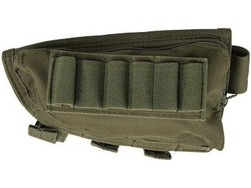 GFT Shotgun Stock Shell Pouch - Olive 01