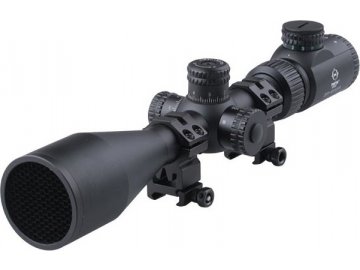 Optika SF 3-15x50 IR s přísvitem - černá, Theta Optics