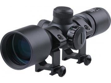 Optika 3-9x40 s přísvitem - černá, Theta Optics