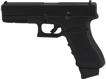 Airsoftová pistole Glock 17 IB - černá, kovový závěr, Gen4, CO2, GBB, Umarex